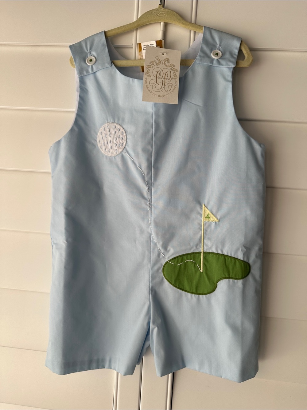 NWT TBBC golf JonJon size 3T